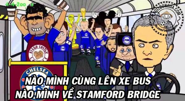 Xe bus Chelsea lại trở lại