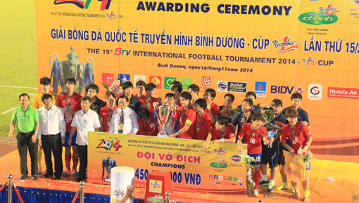 
SV Hàn Quốc vô địch BTV Cup 2014.
