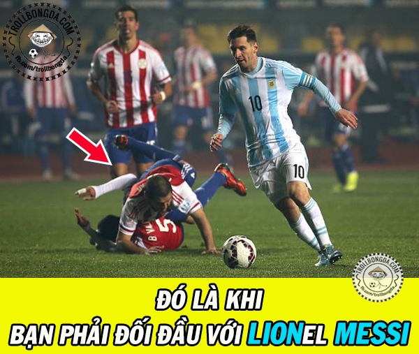 Messi đang trong những ngày thăng hoa.