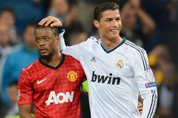 
Mối quan hệ của Ronaldo và Evra rất tốt.
