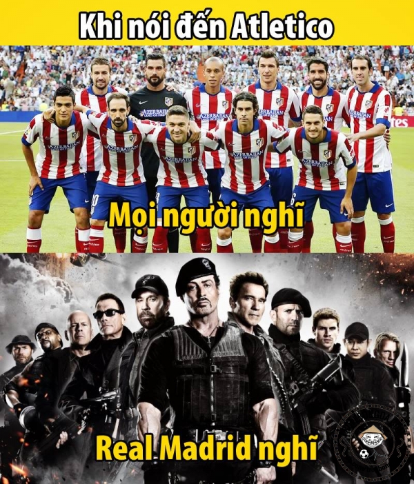 Real vẫn luôn sợ Atletico