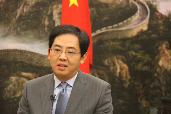 
Đại sứ Trung Quốc tại Việt Nam Hồng Tiểu Dũng. Ảnh: Xinhua
