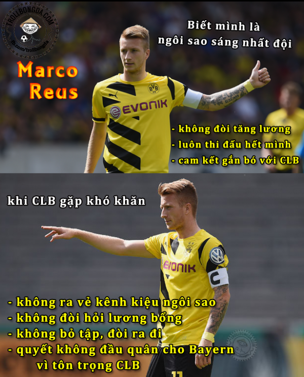 Sự trung thành của Marco Reus