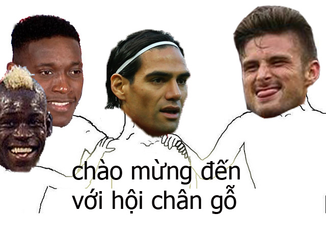 Falcao được mời gia nhập hội chân gỗ