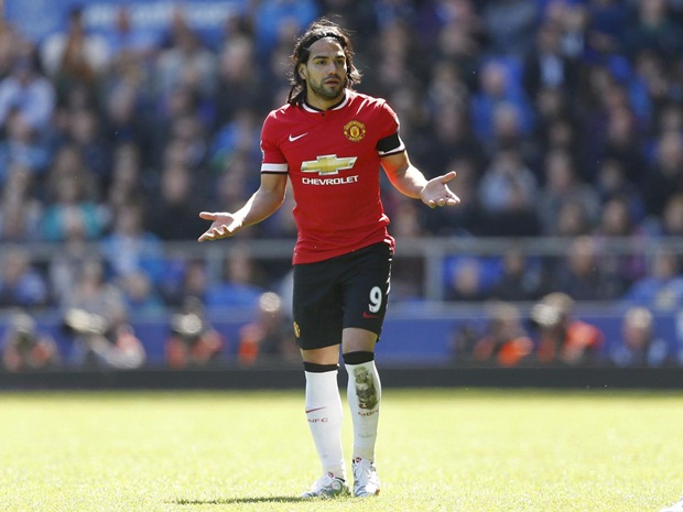 Falcao thi đấu quá tệ trong màu áo Man United