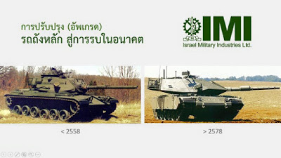 
Ý tưởng nâng cấp xe tăng M60A1 của Thái Lan
