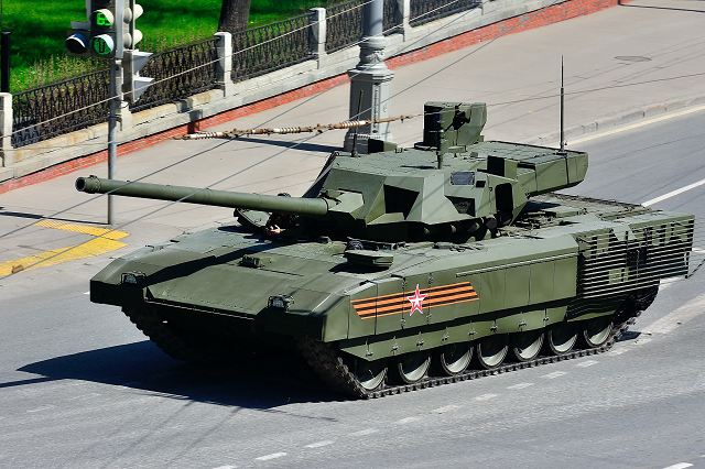 Xe tăng chiến đấu chủ lực T-14 Armata.