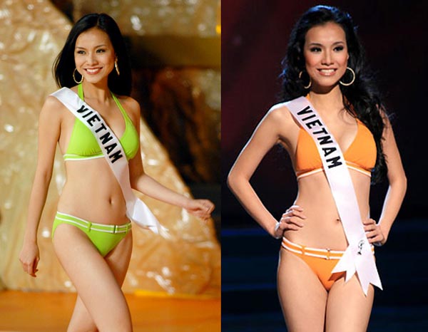 Từ danh hiệu trong nước, Thùy Lâm được đại diện cho Việt Nam tham gia Hoa hậu Hoàn Vũ quốc tế 2008.