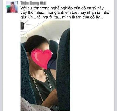 Hành khách trên chuyến bay tung ảnh Lệ Quyên lên mạng khiến cuộc sống của cô bị đảo lộn.