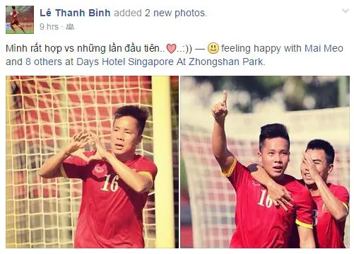 Thanh Bình tự hào với bàn thắng