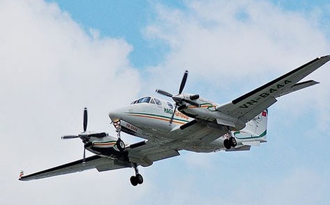Máy bay cũ Beechcraft King Air 350 của bầu Đức chỉ có giá 7 triệu USD.