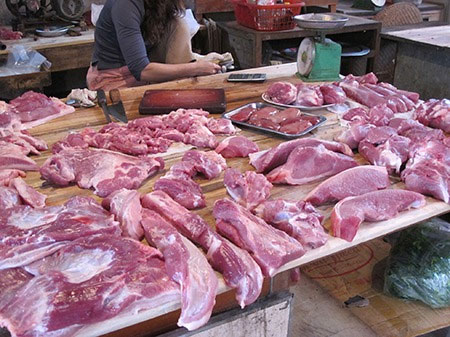 Chất cấm trong thịt lợn cao hơn mức cho phép...650 lần.