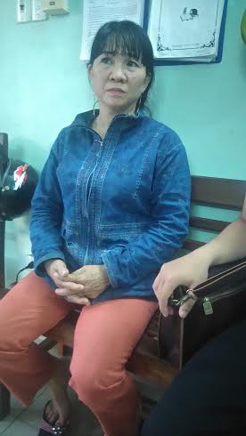 
Chị Nguyễn Thị Thu, mẹ em G vẫn chưa hết bàng hoàng khi biết con mình bị đánh

