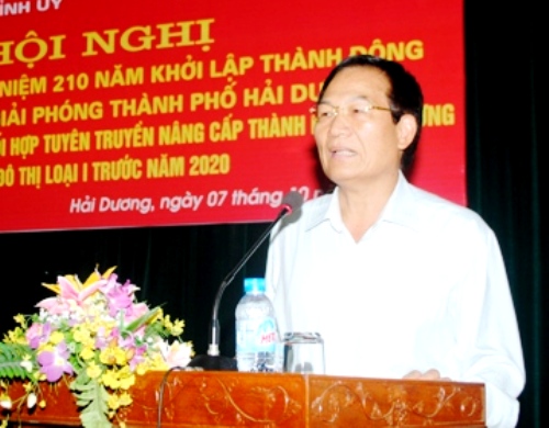 Ông Phạm Thế Tập. (Ảnh: Báo Hải Dương)