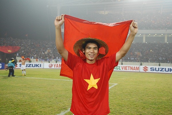 
Quang Thanh vô địch AFF Cup 2008.
