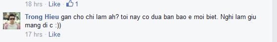 Qua điện thoại, Facebook, bạn bè dặn dò nhau nghỉ làm để đảm bảo an toàn.