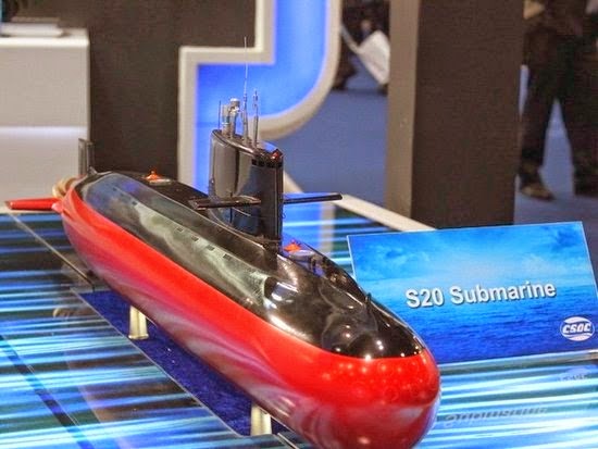
Trung Quốc chưa thể tìm được khách hàng cho mẫu tàu ngầm S-20.
