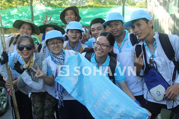 Đa số các thành viên đều là những người lần đầu tham gia Hành trình Đạp xe xuyên Việt