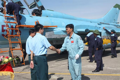 Su-22 của Trung đoàn 929. Ảnh: Quân đội nhân dân