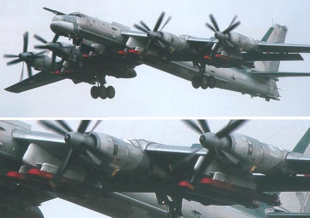 Tu-95MS có thể mang 8 quả Kh-101