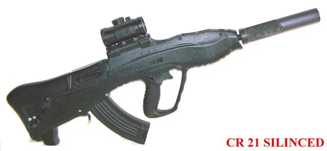 Súng trường tấn công bullpup Vektor CR-21 phiên bản bắn đạn 7,62 x 39 mm