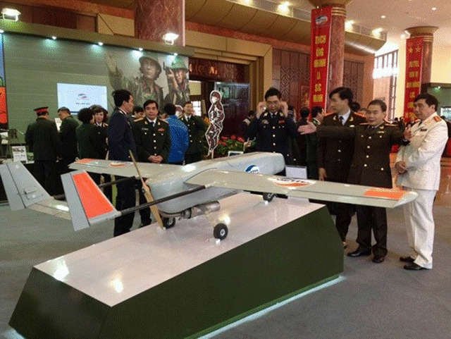 
Mẫu UAV nội địa VT-Patrol của Viettel.
