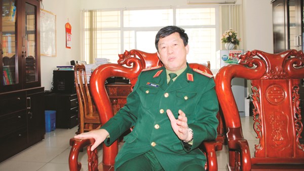 Thiếu tướng Vũ Quang Đạo. Ảnh: Minh Tuấn.