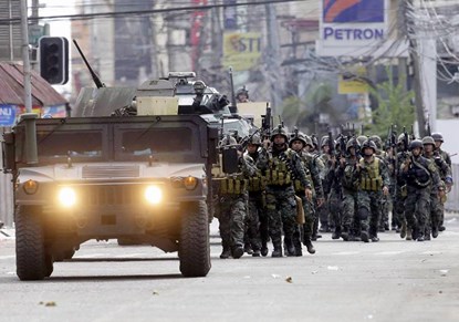 Đặc nhiệm Philippines đã hứng chịu thất bại nặng nề khi đấu súng với phiến quân MILF. Ảnh minh họa