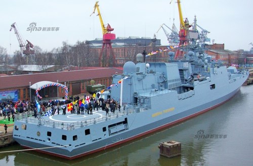 
Loại tàu này dùng động cơ turbine khí do Ukraine cung cấp, và đóng tại xưởng Yantar từ năm 2010. Tuy nhiên do vụ sáp nhập Crimea vào Nga nên Ukraine đã không bàn giao động cơ cho lô hàng tiếp theo là 3 tàu sau cùng của số 6 tàu lớp này.
