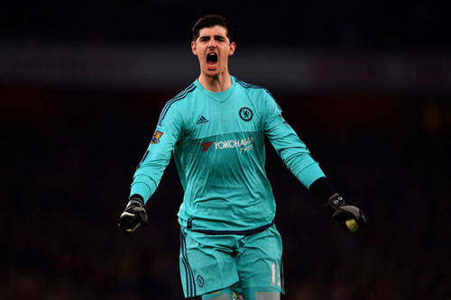 Thủ môn: Thibaut Courtois (Chelsea, năm sinh: 1992).