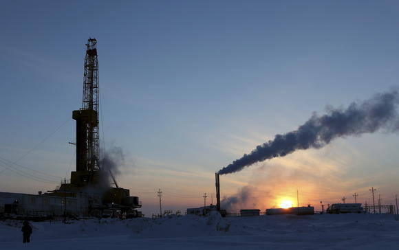 
Một mỏ dầu của Nga ở Siberia

