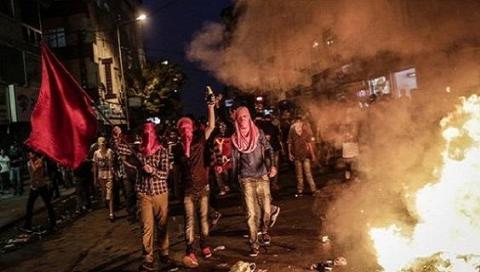 Người biểu tình phản đối chính phủ Thổ Nhĩ Kỳ tấn công người Kurd