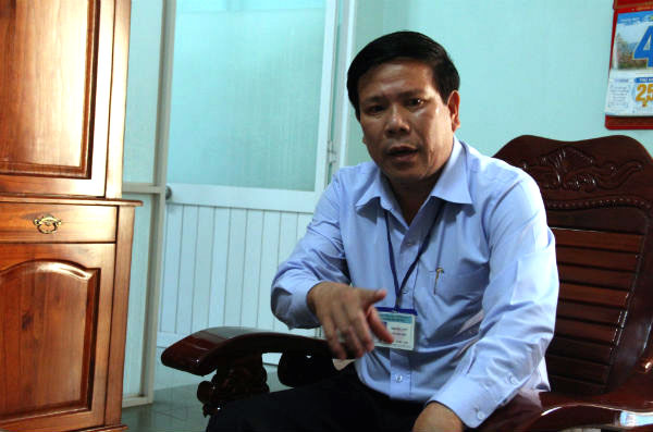 Ông Trương Việt, Chủ tịch UBND phường Hòa Hiệp Bắc.