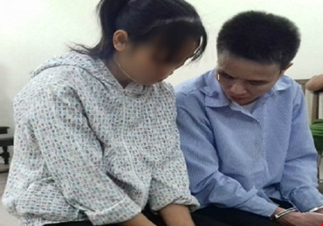 Vợ chồng H. tại phiên sơ thẩm của TAND TP Hà Nội