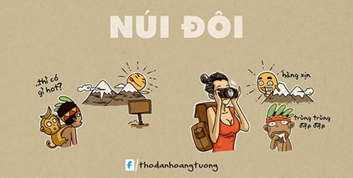 Không phải là tựa đề của một bài thơ kinh điển. Cũng không phải là danh lam thắng cảnh hữu tình. Núi đôi ở đây là chỉ một phận của con gái mà khi nhắc tới, ai cũng nghĩ ngay tới độ trùng trùng điệp điệp của nó.