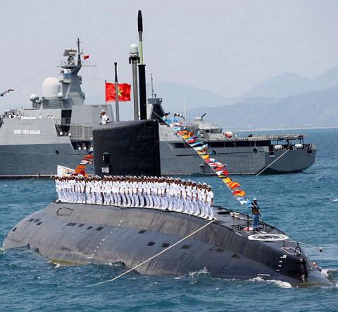 Tàu ngầm Kilo của Hải quân Việt Nam.