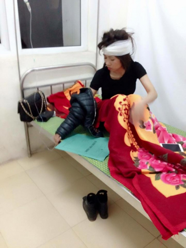 Quản lý của Linh Miu điều trị trong bệnh viện.