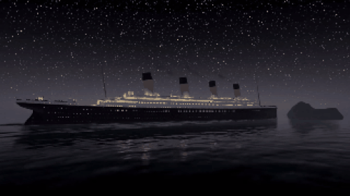 Khoảnh khắc Titanic va phải tảng băng tử thần...
