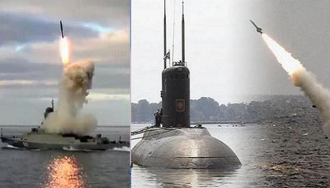 Nga trang bị ồ ạt tên lửa Kalibr cho cả tàu ngầm và tàu mặt nước