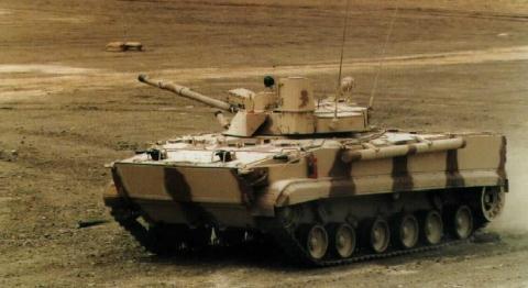 
Xe chiến đấu BMP-3M.
