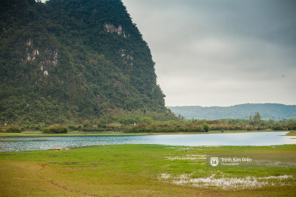 Cảnh thanh bình ở hồ Yên Phú.
