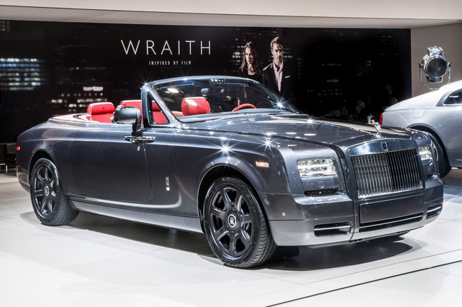 
Mẫu xe Rolls-Royce Phantom Drophead Coupe mà Mayweather mua tặng Bad Medina.
