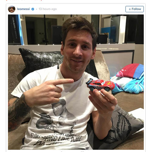 
Messi trên Instagram
