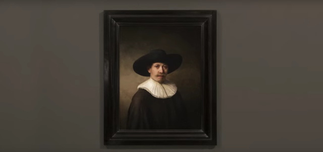 
Tác phẩm được phục chế của Rembrandt.
