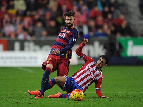 Atletico Madrid đang bám sát Barca trong cuộc đua ở La Liga mùa này