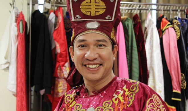 
Danh hài Quang Thắng thành công nhất trong vai Táo kinh tế.
