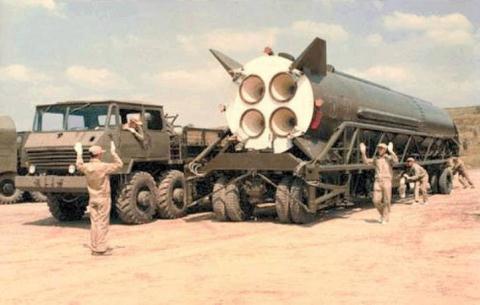 Tên lửa DF-3 của Saudi Arabia.