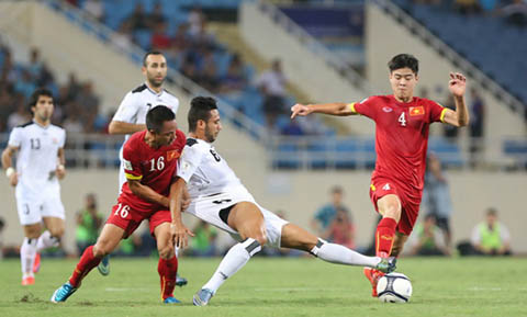 
Trận lượt đi ở Mỹ Đình, Việt Nam đã cầm hòa Iraq 1-1
