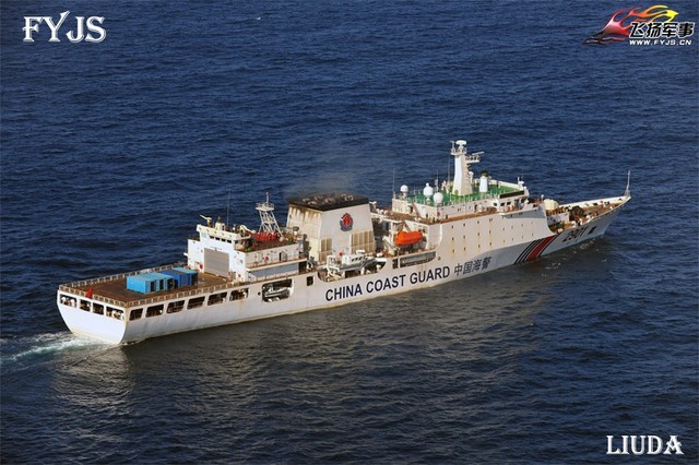 
Tàu hải cảnh 10.000 tấn của Trung Quốc.
