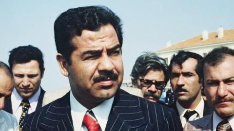 
Cựu Tổng thống Iraq Saddam Hussein, người trực tiếp điều hành dự án Project Babylon
